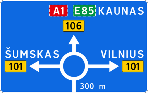 Informaciniai kelio ženklai