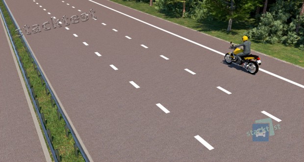 С какой максимальной скоростью разрешено движение мотоциклисту по дороге вне населённых пунктов (за исключением автомагистралей и дорог для автомобилей)?