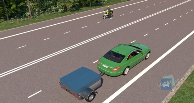 Кто из водителей нарушает Правила дорожного движения, двигаясь по дороге, на которую не действуют требования, установленные для движения по автомагистрали, вне населённого пункта со скоростью 80 км/ч?