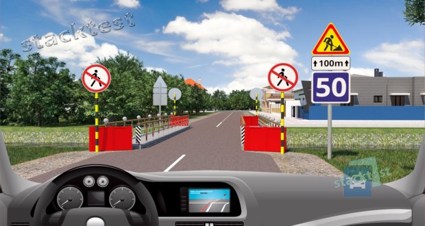 Как определяется в показанной ситуации зона действия дорожного знака «Рекомендуемая скорость»?