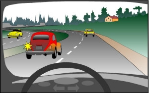 Разрешается ли опередить справа автомобиль, движущийся на шоссе по левой полосе движения?