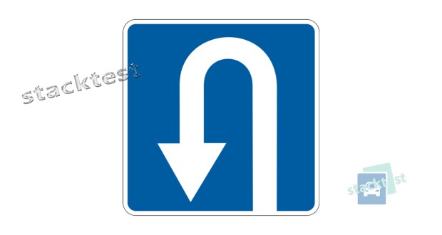 Разрешен ли поворот налево в месте, обозначенном этим знаком?