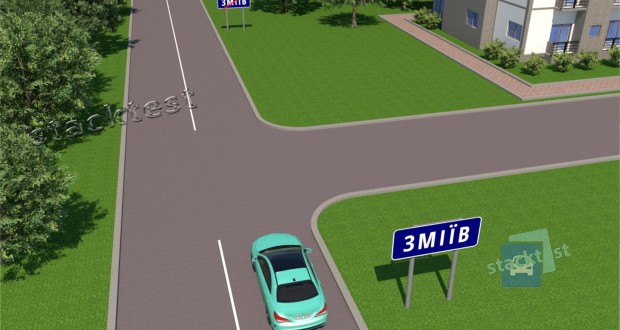 З якою максимальною швидкістю дозволено рух мотоциклів на дорогах, що проходять через населені пункти, позначені таким дорожнім знаком?