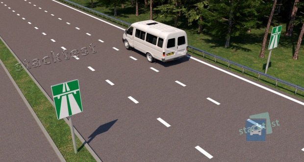Какая максимальная скорость установлена для движения микроавтобусов на автомагистрали?