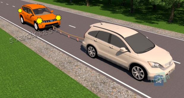 С какой максимальной скоростью разрешено движение белому автомобилю на дороге за пределами населенных пунктов?