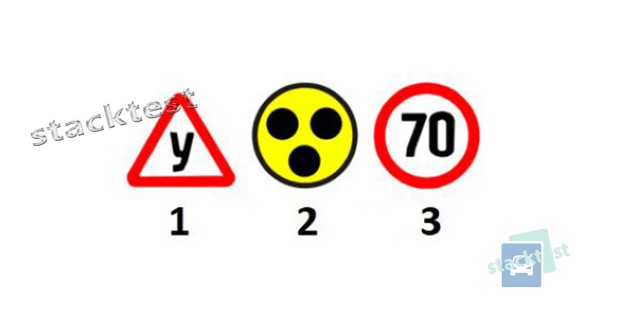Який із розпізнавальних знаків встановлюється на транспортних засобах, якими керують водії зі стажем до двох років?