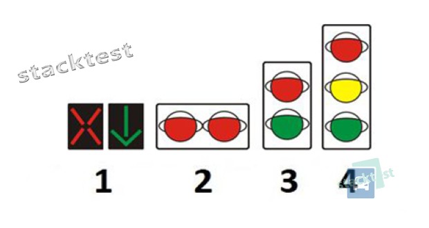 Какой из светофоров применяется для регулирования движения транспортных средств по улицам, дорогам или полосам проезжей части, направление движения на которых может изменяться на противоположное?